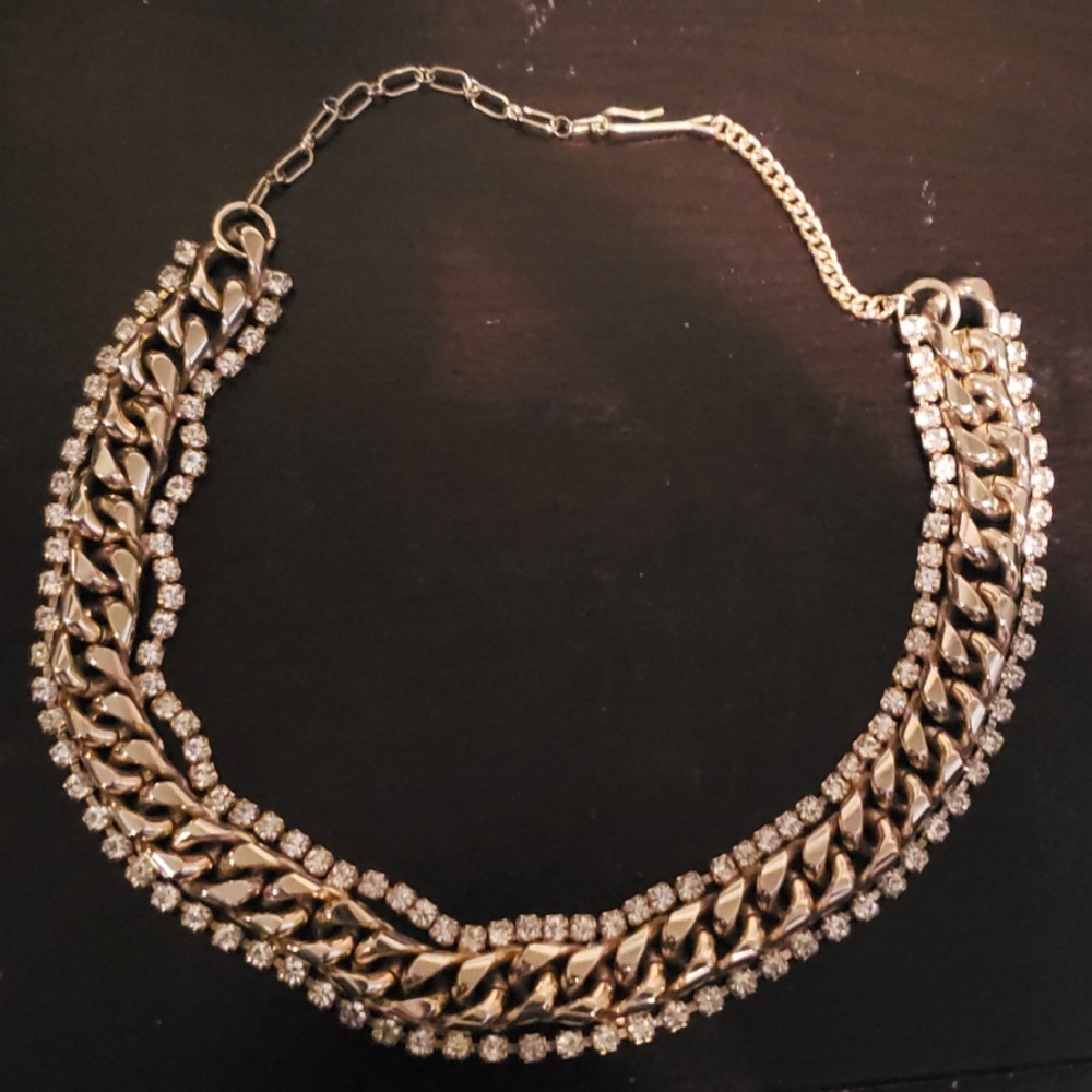 Vintage Rhinestone Choker